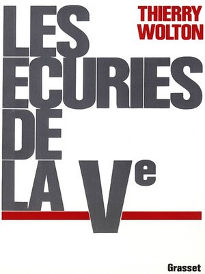 cover image of Les écuries de la Ve